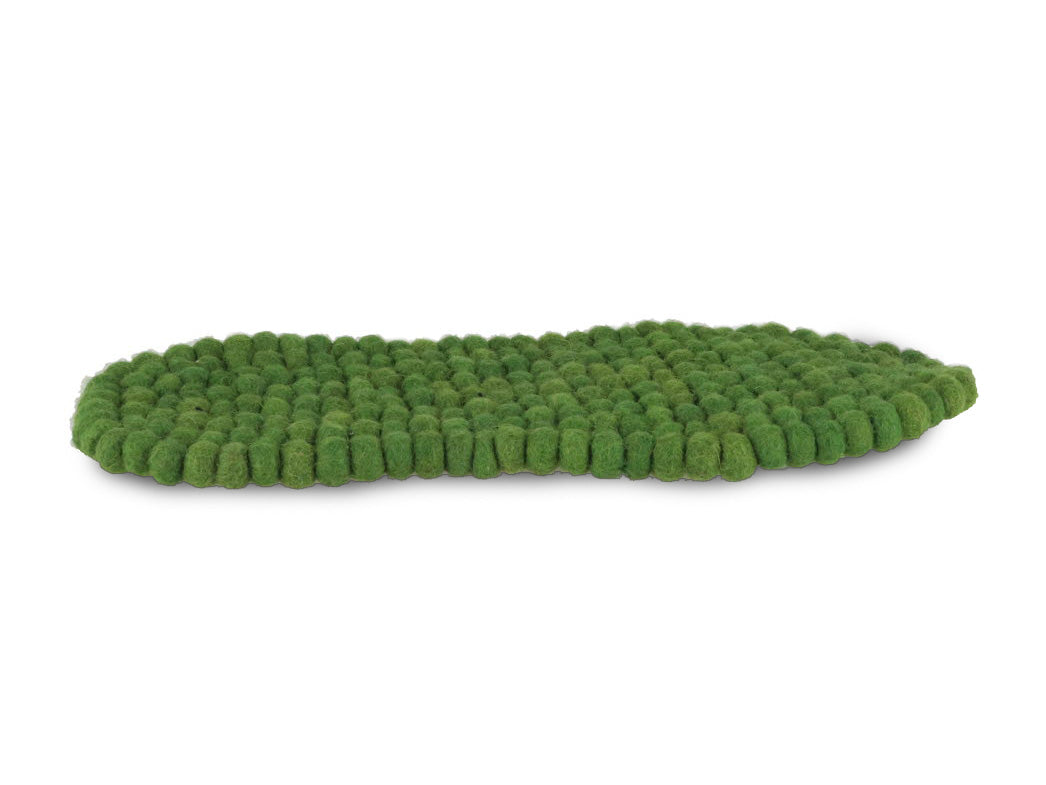 FeelGood Fußbett Massage Einlegesohlen, grasgrün